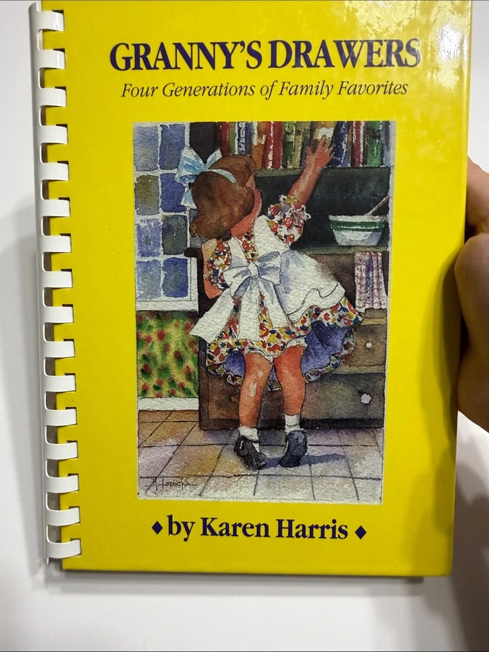 Granny's Drawers Four Generations of Family Favorites Cookbook by Karen Harris